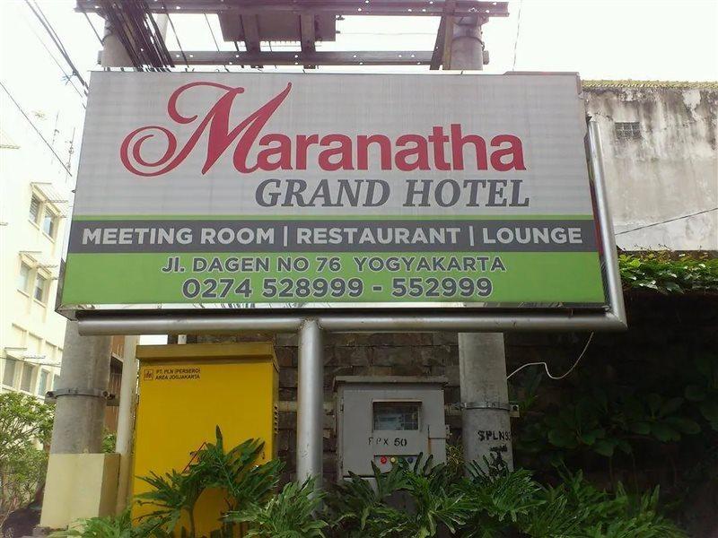 Maranatha Grand Hotel Yogyakarta Exterior photo